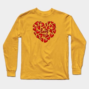 Heart with heart Long Sleeve T-Shirt